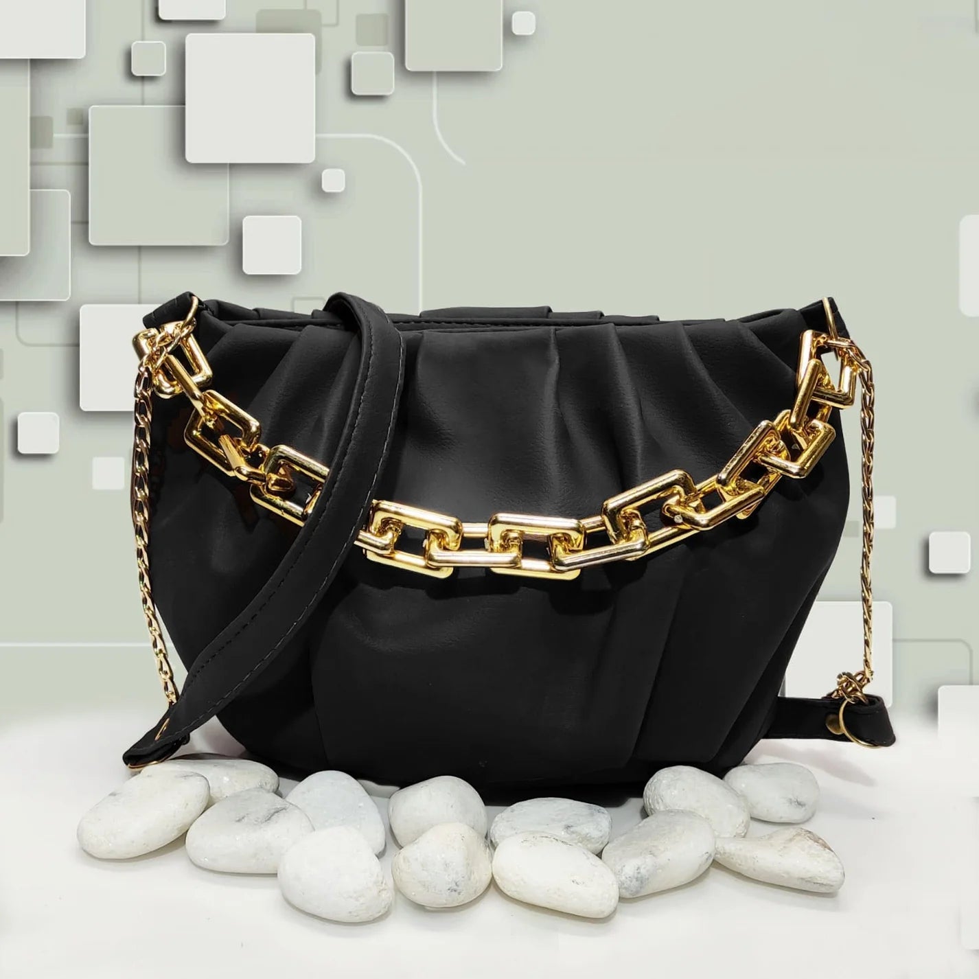 Chic Handbags - Brown