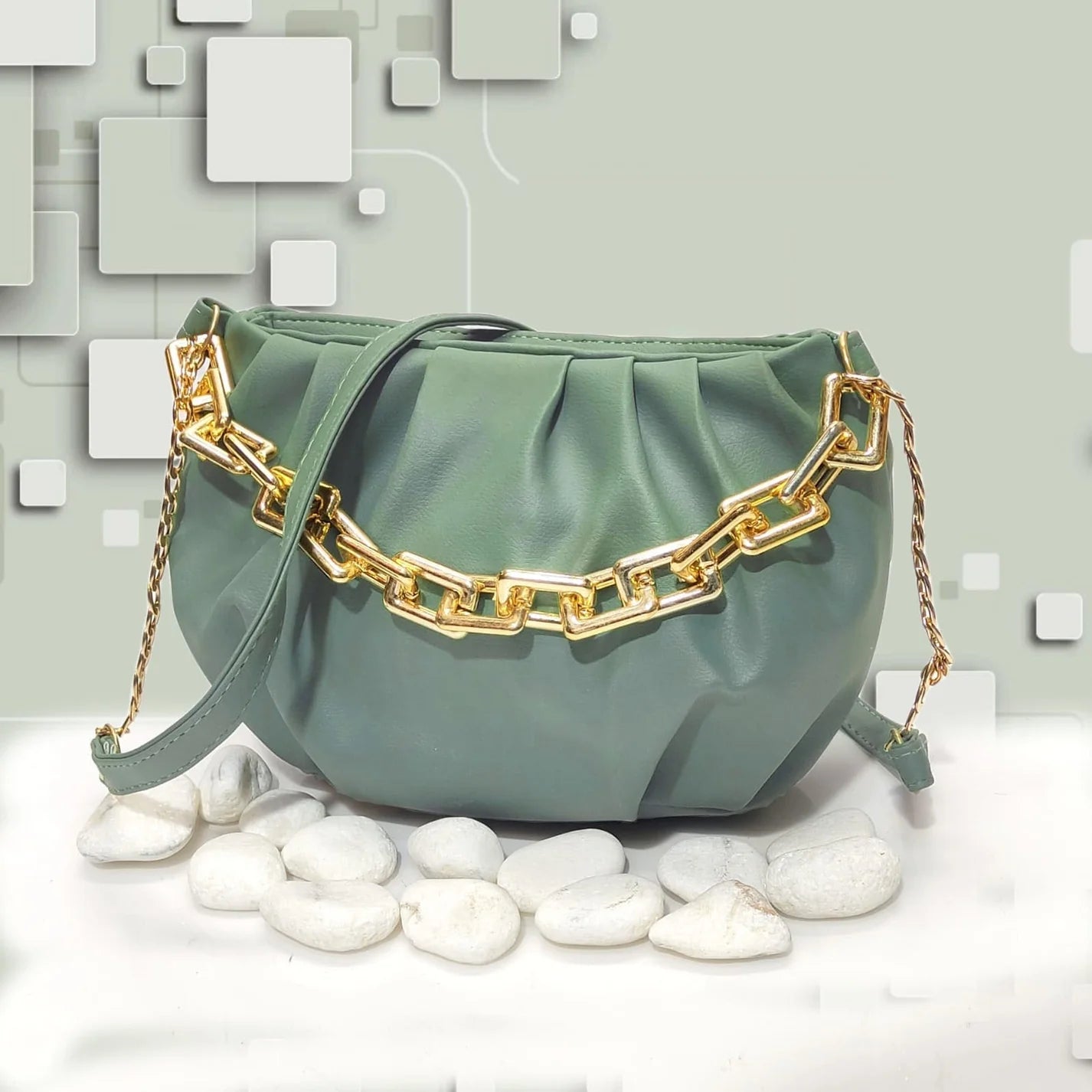 Chic Handbags - Brown