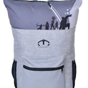 Avengers Series Easy to Carry School Backpack Class 3-10 - Light Grey