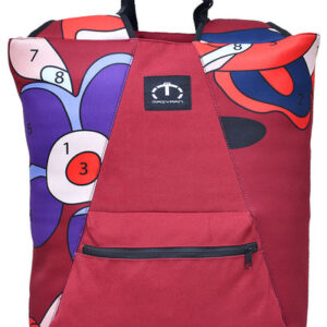 Beautiful and Stylish Numbers Bag For Girls - Maroon