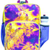 Galaxy School Bag For Kids with Detachable Pencil Case Pocket - Multicolor